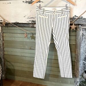 Anthropologie Striped Trouser Pants! So cute on!!!